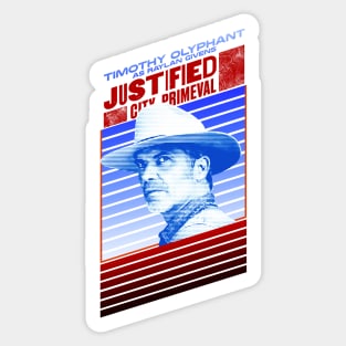 Justified: City Primeval Timothy Olyphant as Raylan Givens Sticker